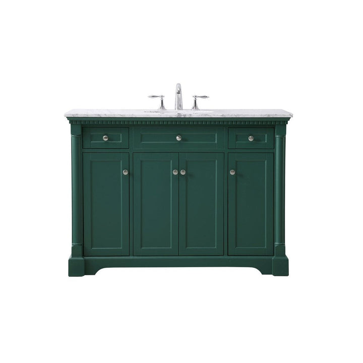 Elegant Lighting VF53048GN  Clarence Plumbing Green