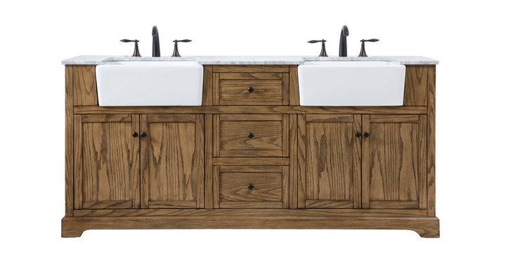 Elegant Lighting VF60272DDW  Franklin Plumbing Driftwood