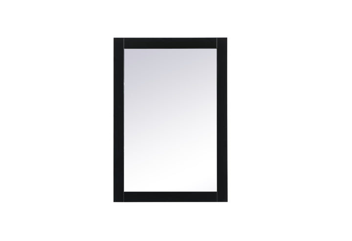 Elegant Lighting VM22232BK  Cole Mirror Black