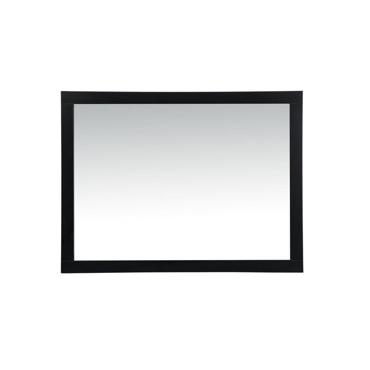 Elegant Lighting VM24836BK  Aqua Mirror Black