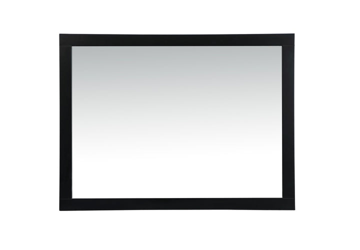 Elegant Lighting VM24836BK  Aqua Mirror Black