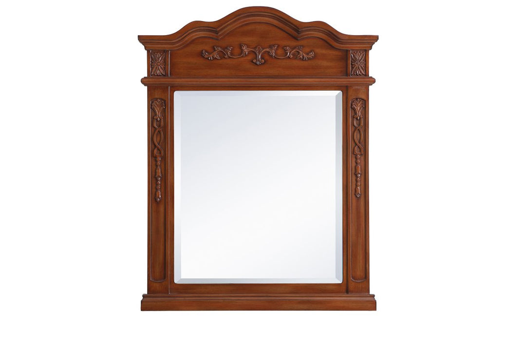 Elegant Lighting VM32836BR  Danville Mirror Brown