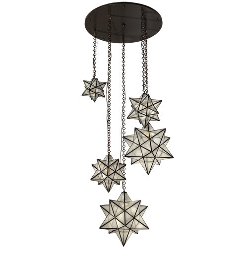 Meyda Tiffany Moravian Star 234759 Pendant Light - Timeless Bronze