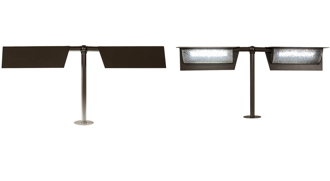 Meyda Tiffany Lighting 235547 Exeter Led Banker's Lamp Lamp Bronze / Dark