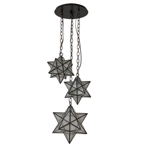 Meyda Tiffany Moravian Star 236061 Pendant Light - Timeless Bronze