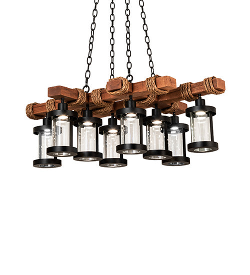 Meyda Tiffany Wood Beam 237422 Chandelier Light -