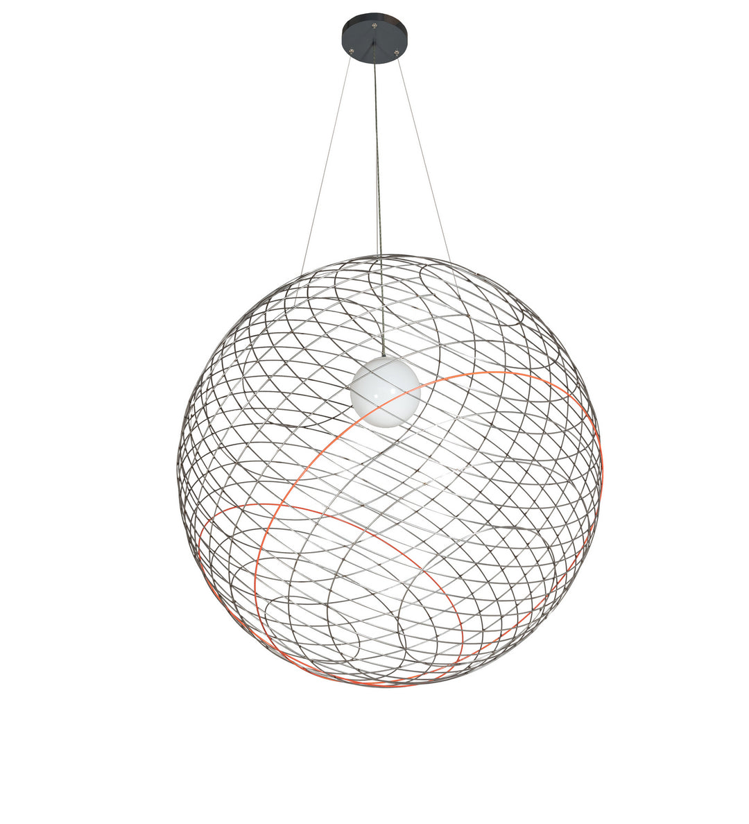 Meyda Tiffany Geosphere 238114 Pendant Light - Stainless Steel