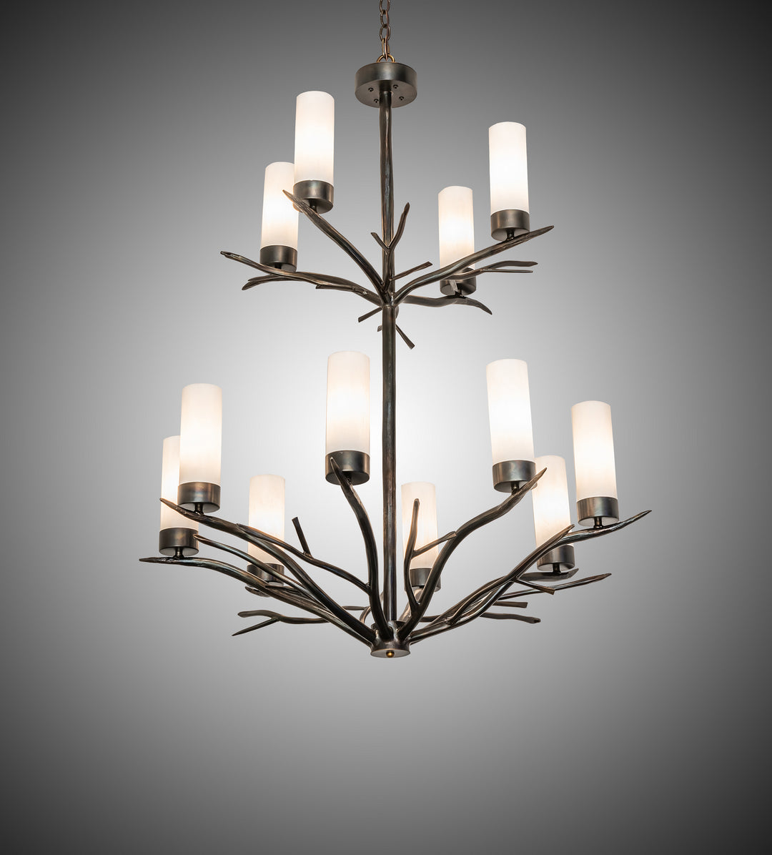 Meyda Tiffany Winter Solstice 238365 Chandelier Light - Antique Copper,Burnished