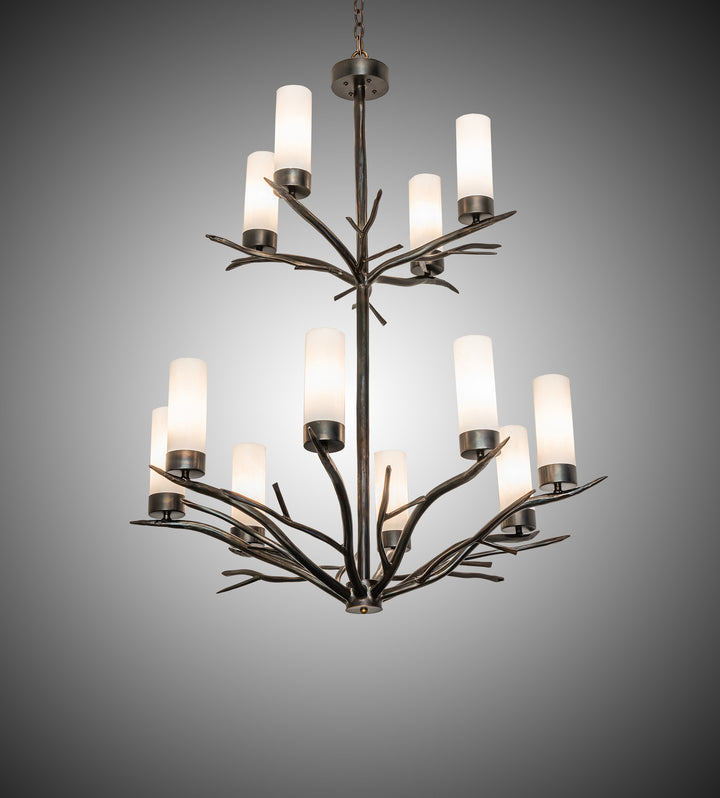 Meyda Tiffany Winter Solstice 238365 Chandelier Light - Antique Copper,Burnished