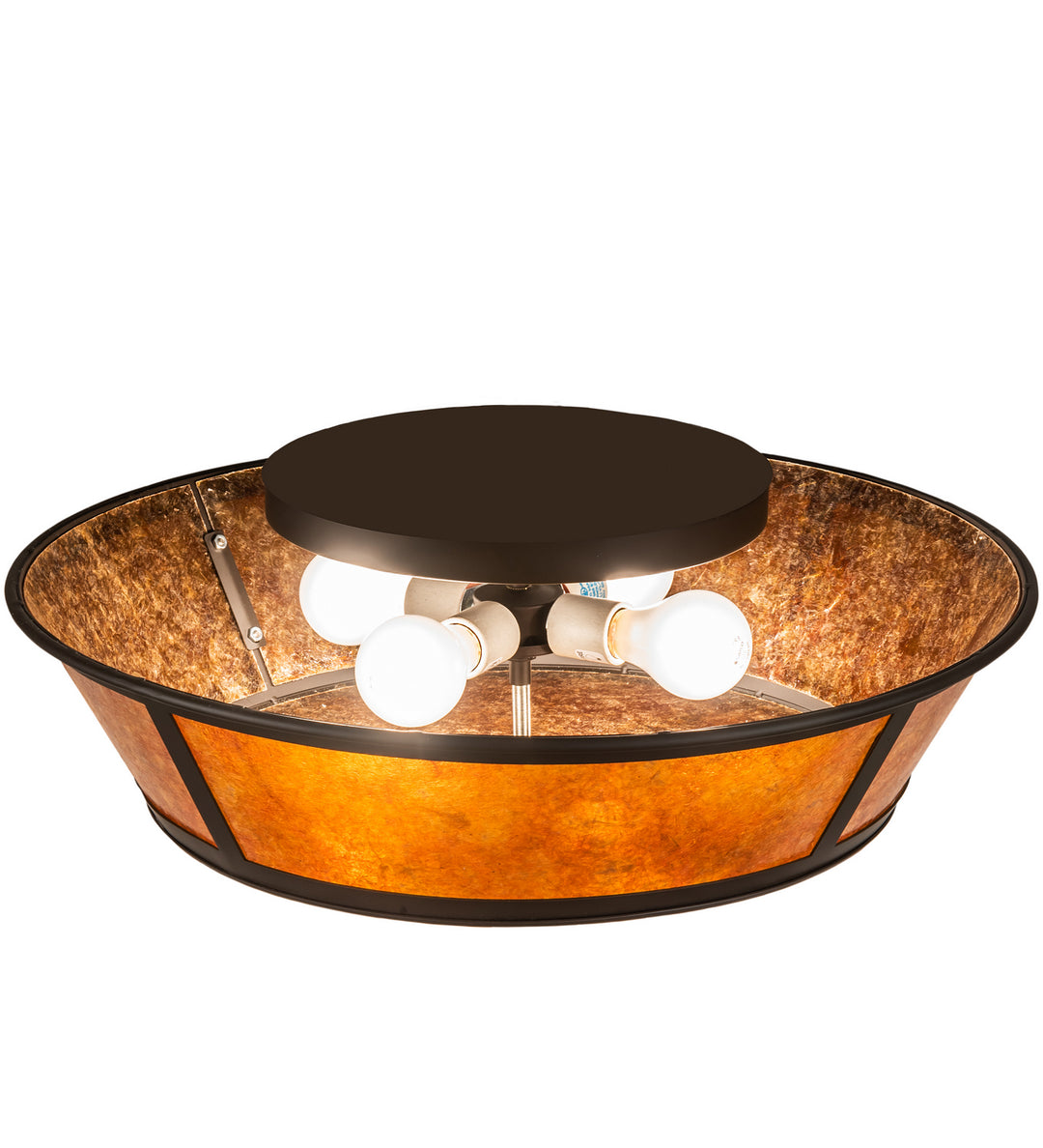 Meyda Tiffany Craftsman 238879 Ceiling Light - Oil Rubbed Bronze