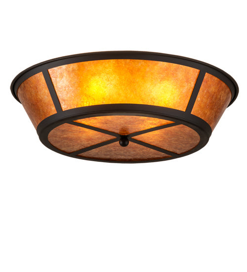 Meyda Tiffany Craftsman 238879 Ceiling Light - Oil Rubbed Bronze