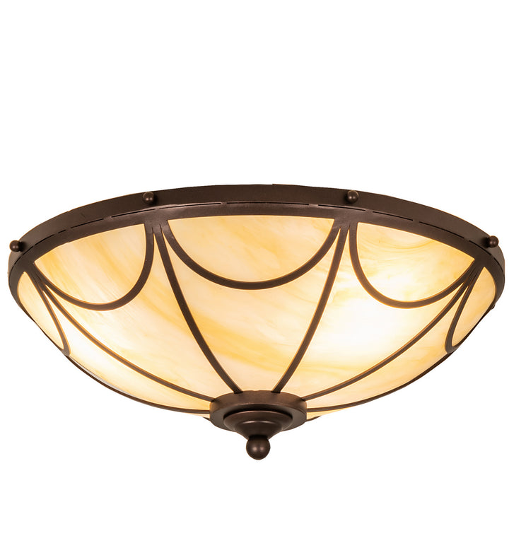 Meyda Tiffany Carousel 239068 Ceiling Light - Mahogany Bronze
