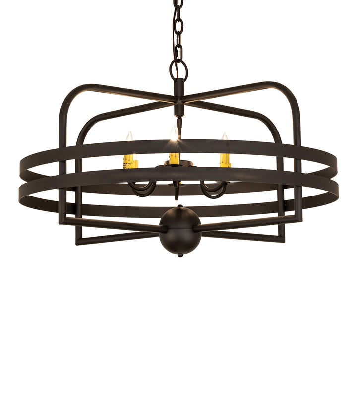 Meyda Tiffany Aldari 239586 Chandelier Light - Oil Rubbed Bronze