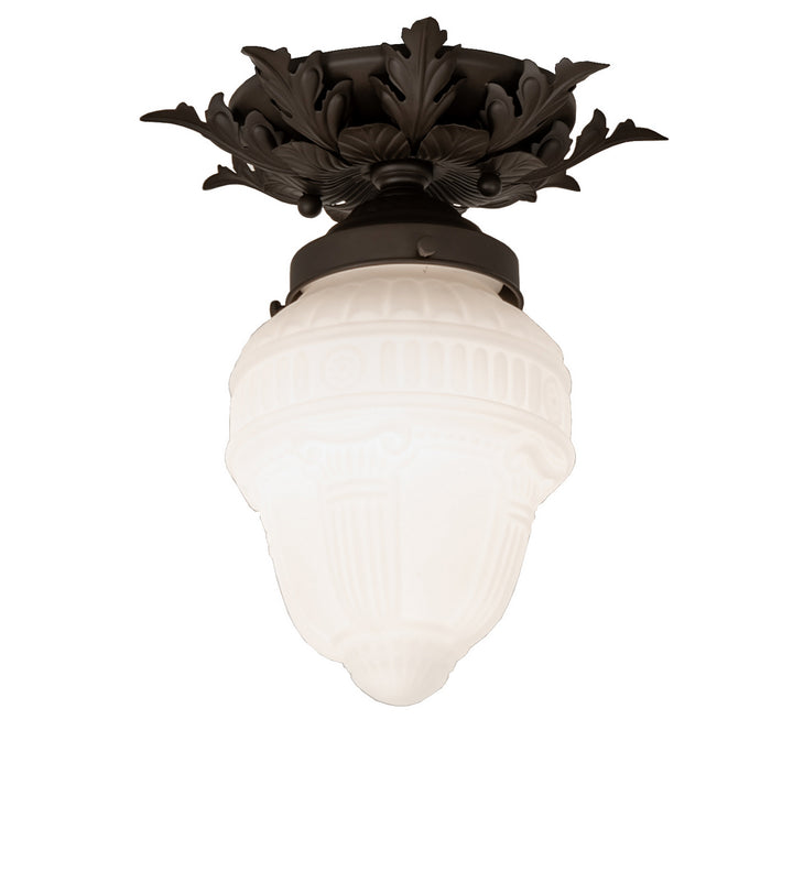 Meyda Tiffany Fancy Floral 239969 Ceiling Light - Oil Rubbed Bronze