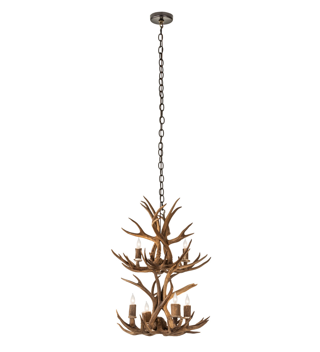 Meyda Tiffany Antlers 240289 Chandelier Light - Antique Copper