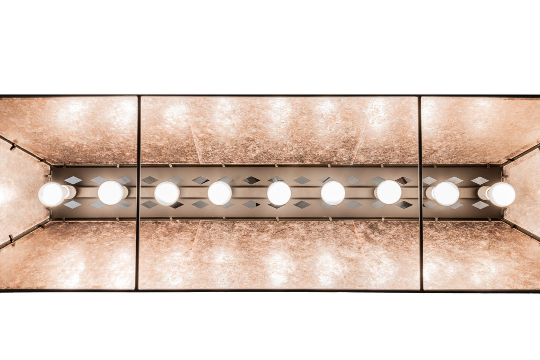 Meyda Tiffany Tri-Panel 240397 Pendant Light - Oil Rubbed Bronze