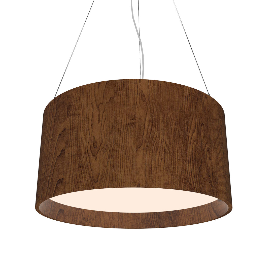 Accord Cylindrical 214.06 Pendant Light - Imbuia