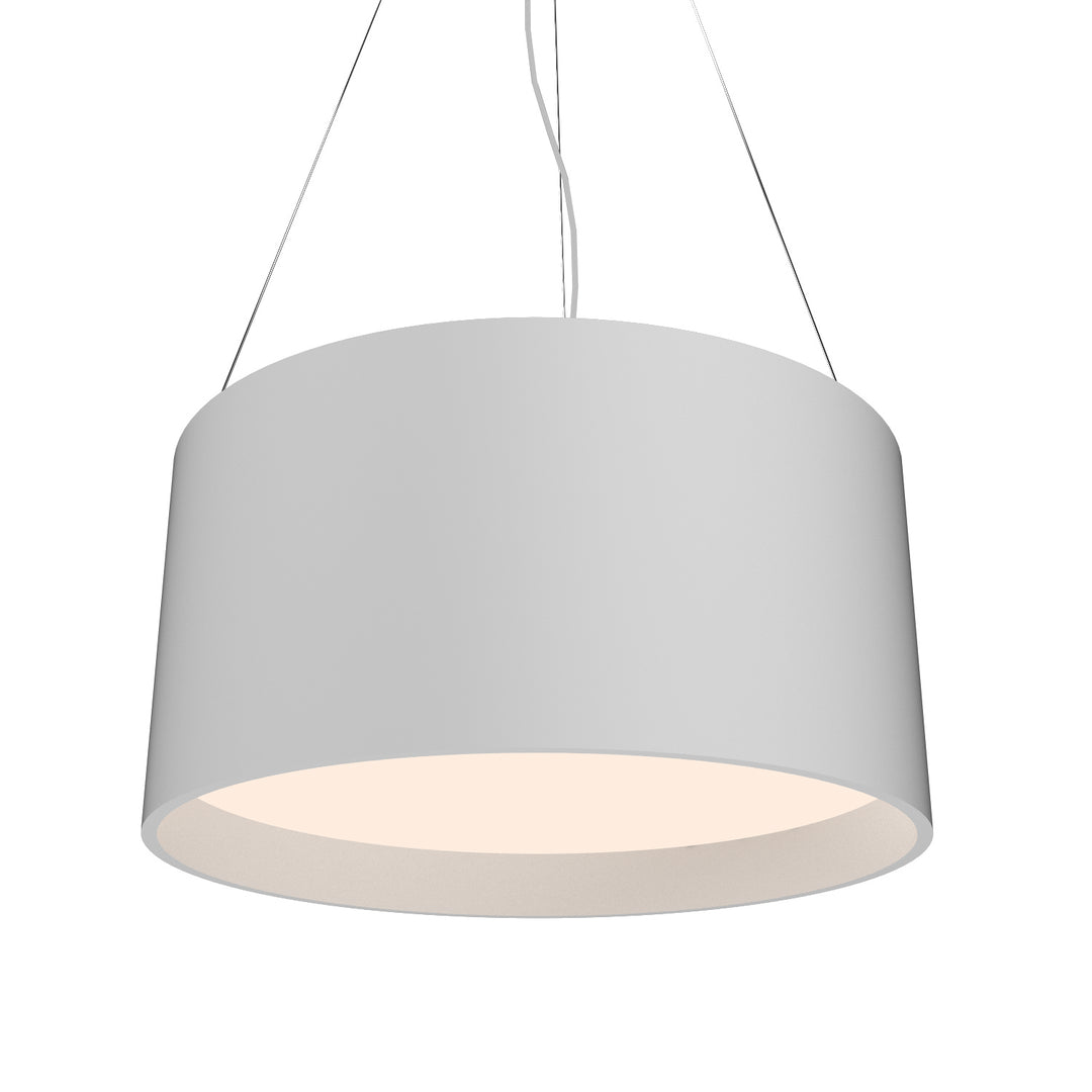 Accord Cylindrical 214.07 Pendant Light - White