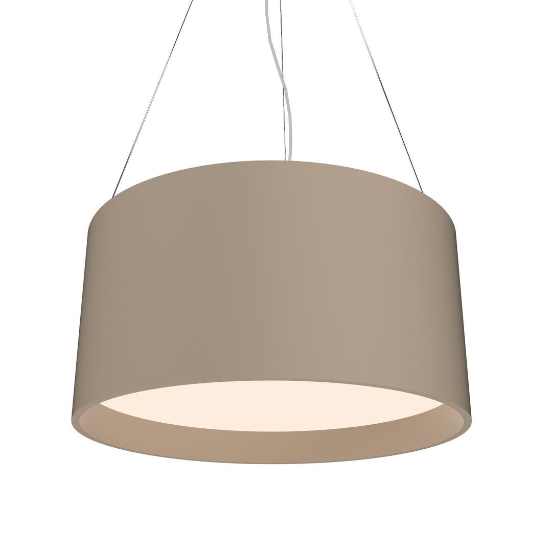 Accord Cylindrical 214.15 Pendant Light - Cappuccino