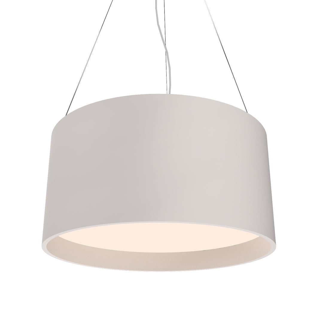 Accord Cylindrical 214.25 Pendant Light - Iredesent White