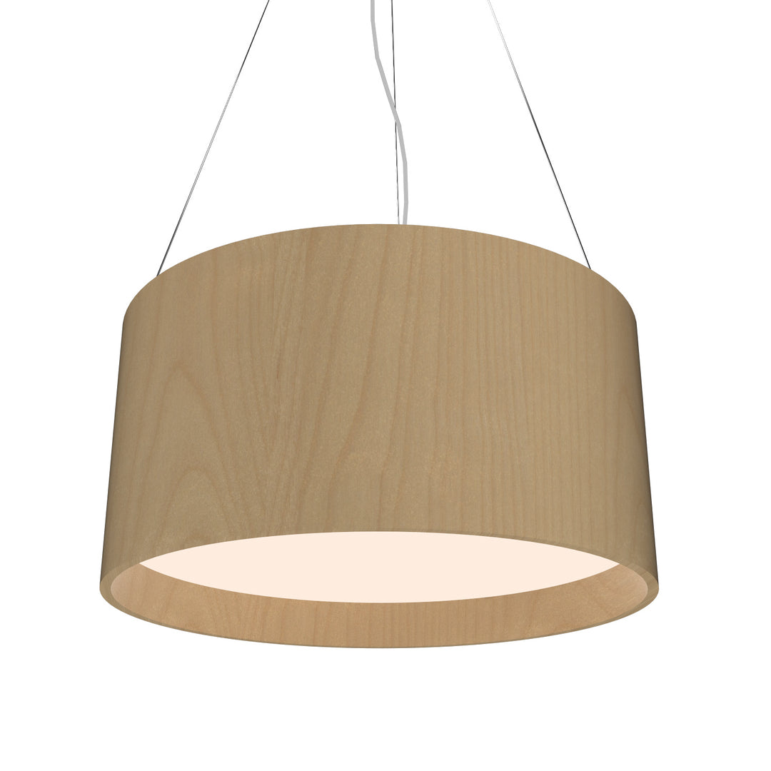 Accord Cylindrical 214.34 Pendant Light - Maple