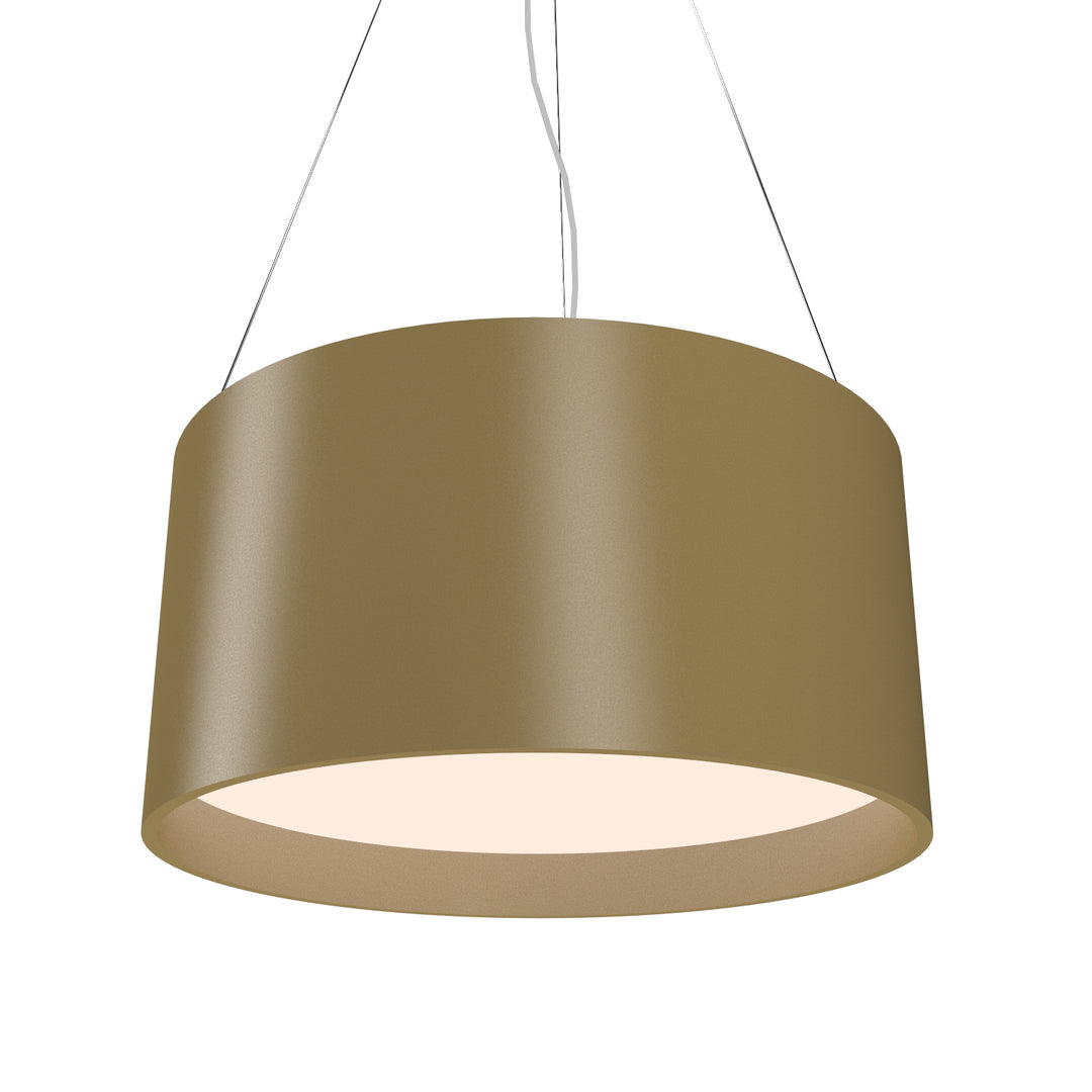 Accord Cylindrical 214.38 Pendant Light - Pale Gold