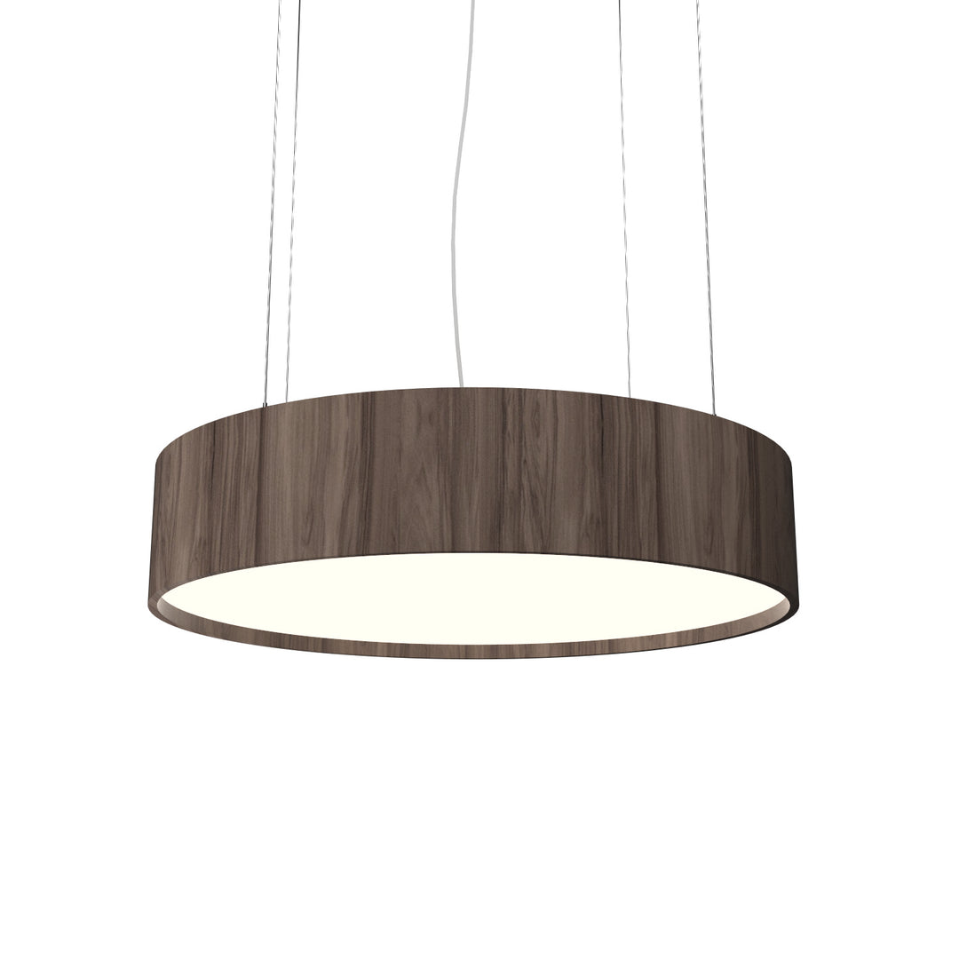 Accord Cylindrical 231.18 Pendant Light - American Walnut