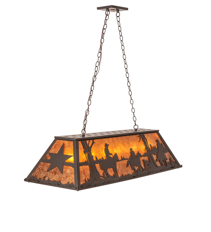 Meyda Tiffany Ranch And Star 241153 Pendant Light - Timeless Bronze