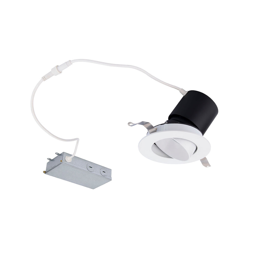 Wac Lighting R3HRAR-F9CS-WT  Patriot Modern Recessed Light White