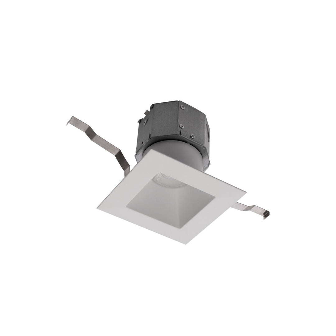 Wac Lighting R4DSDR-F9CS-WT  Pop-In Modern Recessed Light White