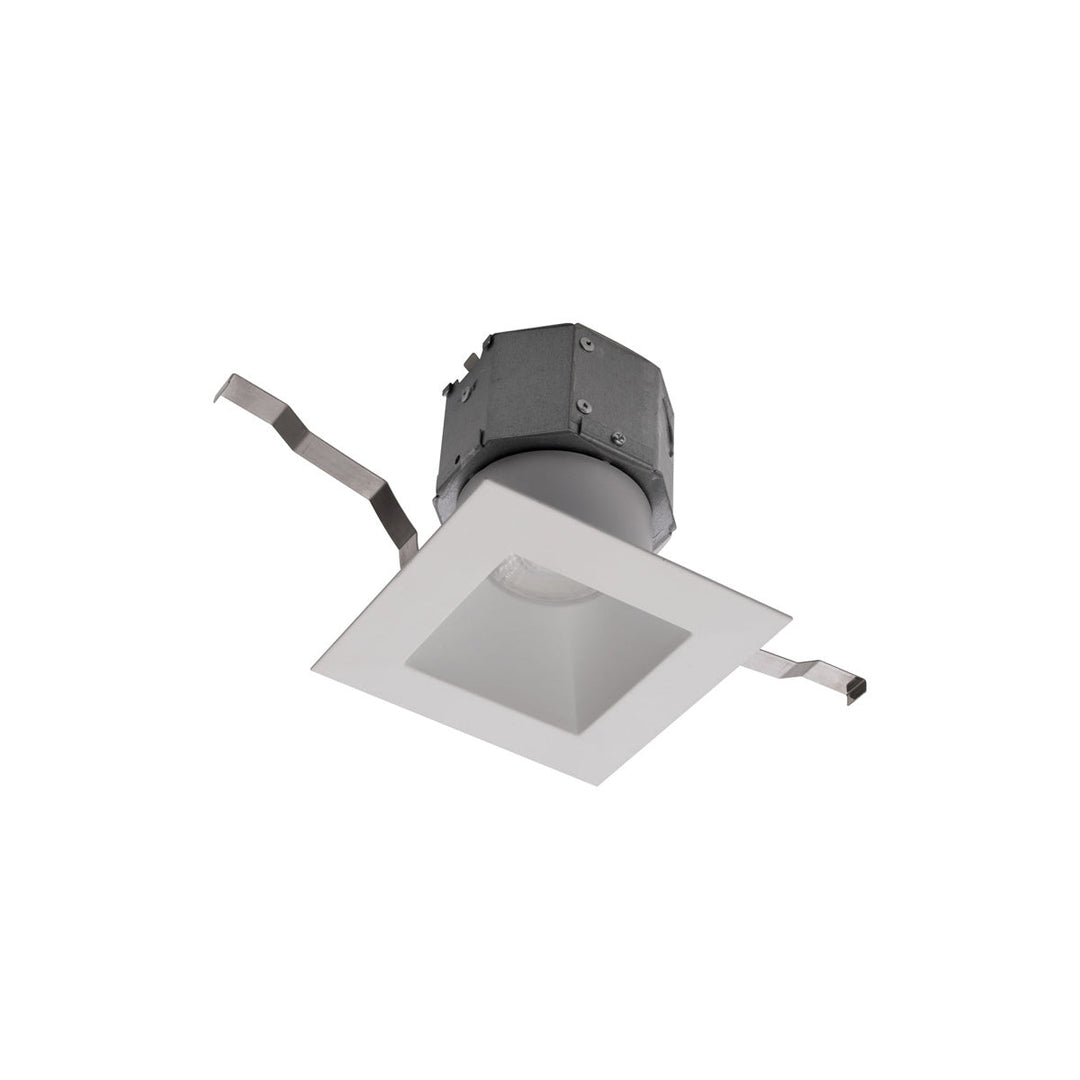 Wac Lighting R4DSDR-F9CS-WT  Pop-In Modern Recessed Light White