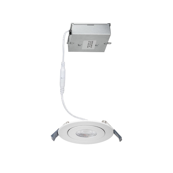 Wac Lighting R4ERAR-W9CS-WT  Lotos Modern Recessed Light White