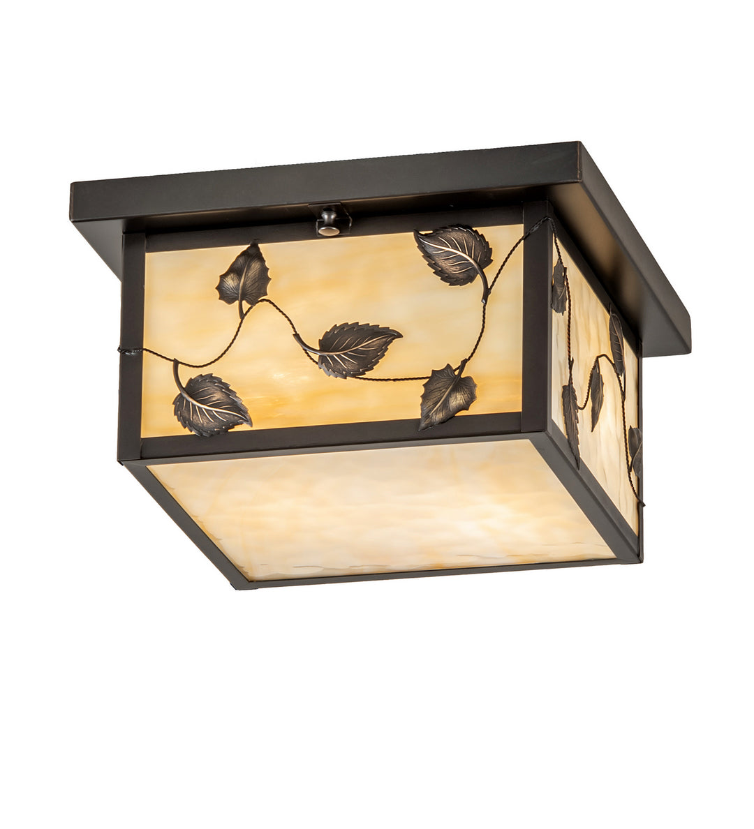 Meyda Tiffany Hyde Park 242335 Ceiling Light - Craftsman Brown