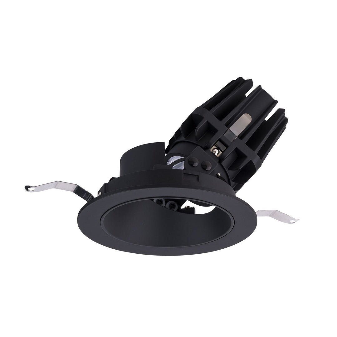 Wac Lighting R4FRAT-WD-BK  4In Fq Downlights Modern Recessed Light Black