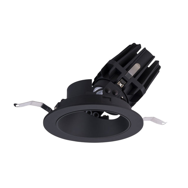 Wac Lighting R4FRAT-WD-BK  4In Fq Downlights Modern Recessed Light Black