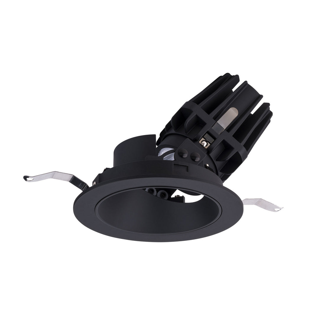 Wac Lighting R4FRAT-WD-BK  4In Fq Downlights Modern Recessed Light Black