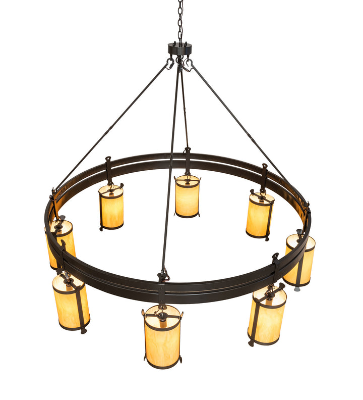 Meyda Tiffany Beartooth 243019 Chandelier Light - Timeless Bronze