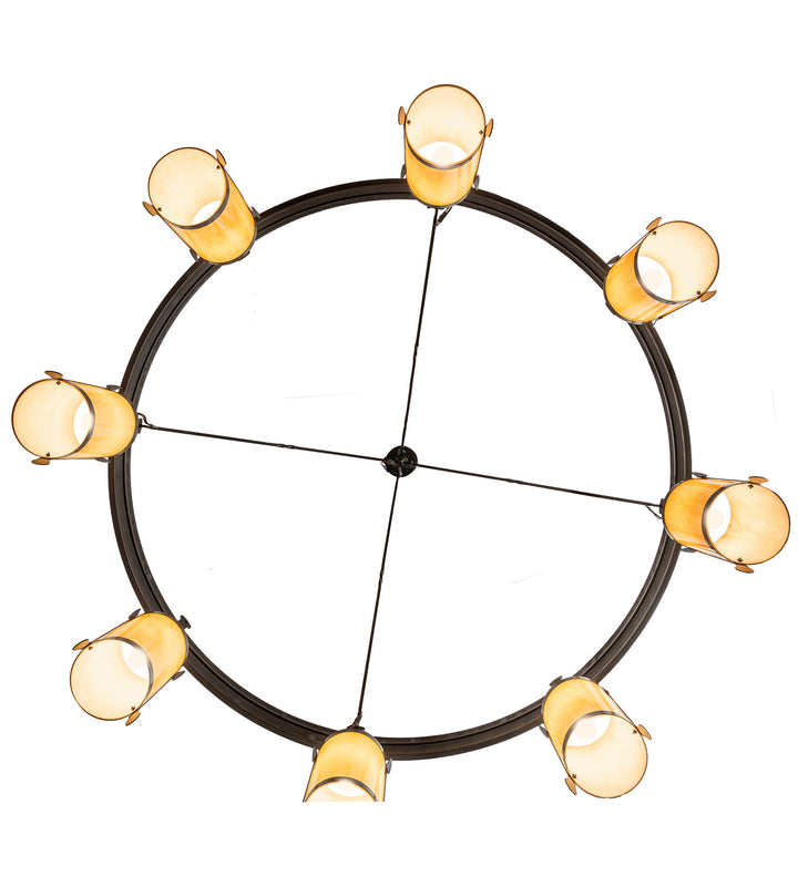 Meyda Tiffany Beartooth 243019 Chandelier Light - Timeless Bronze