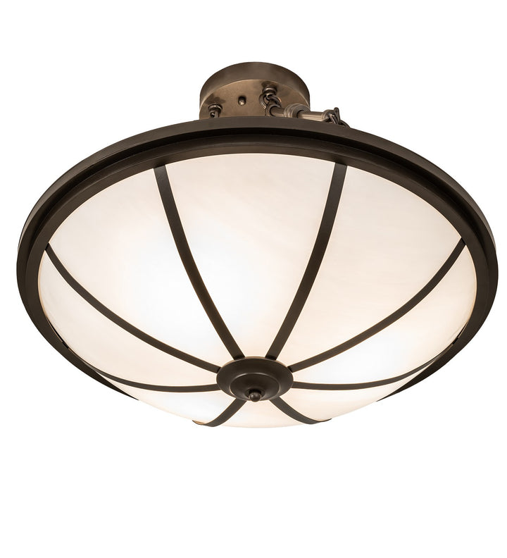 Meyda Tiffany Commerce 243033 Ceiling Light - Bronze