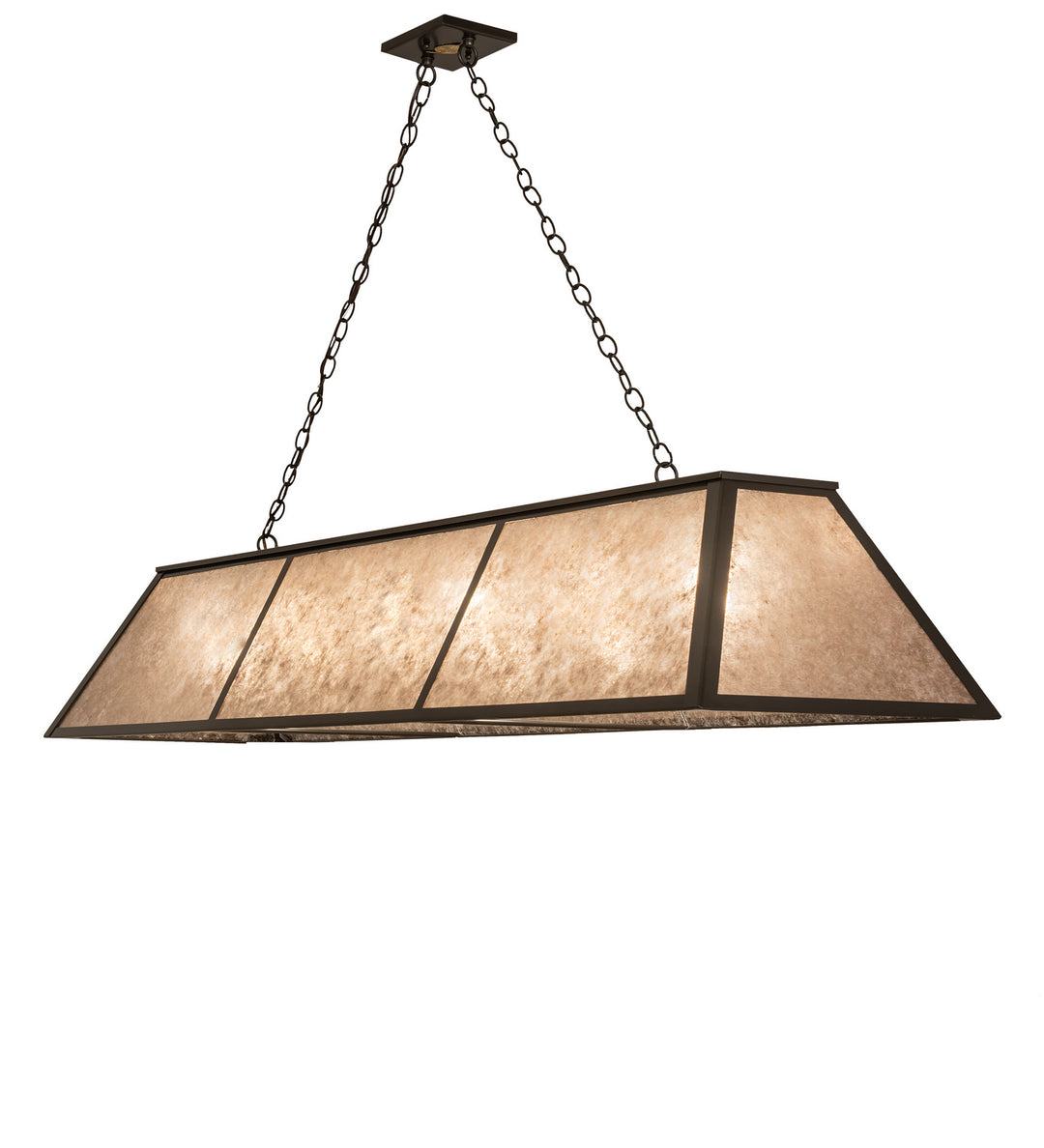 Meyda Tiffany Tri-Panel 243050 Pendant Light - Timeless Bronze