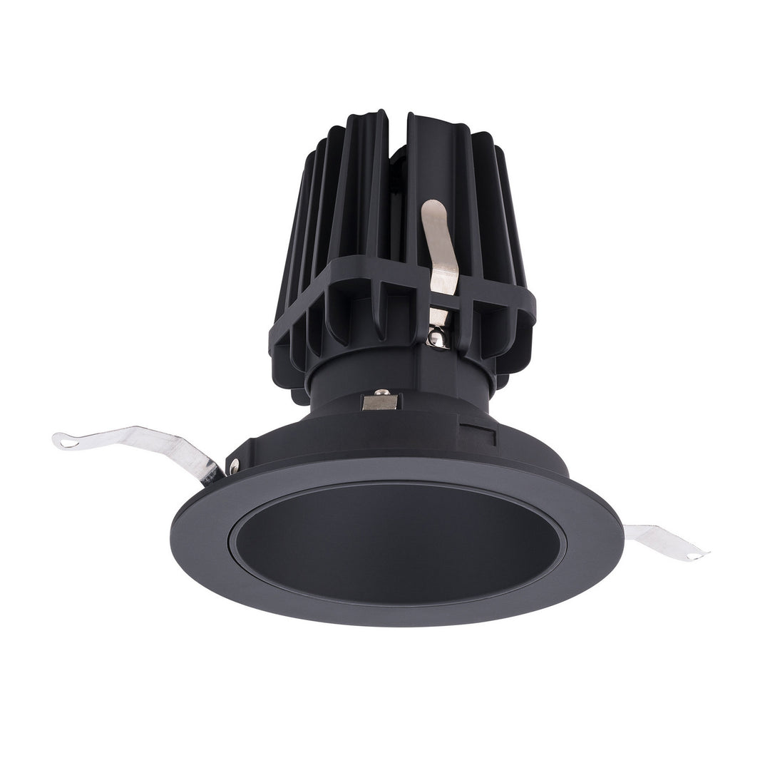 Wac Lighting R4FRDT-WD-BK  4In Fq Downlights Modern Recessed Light Black