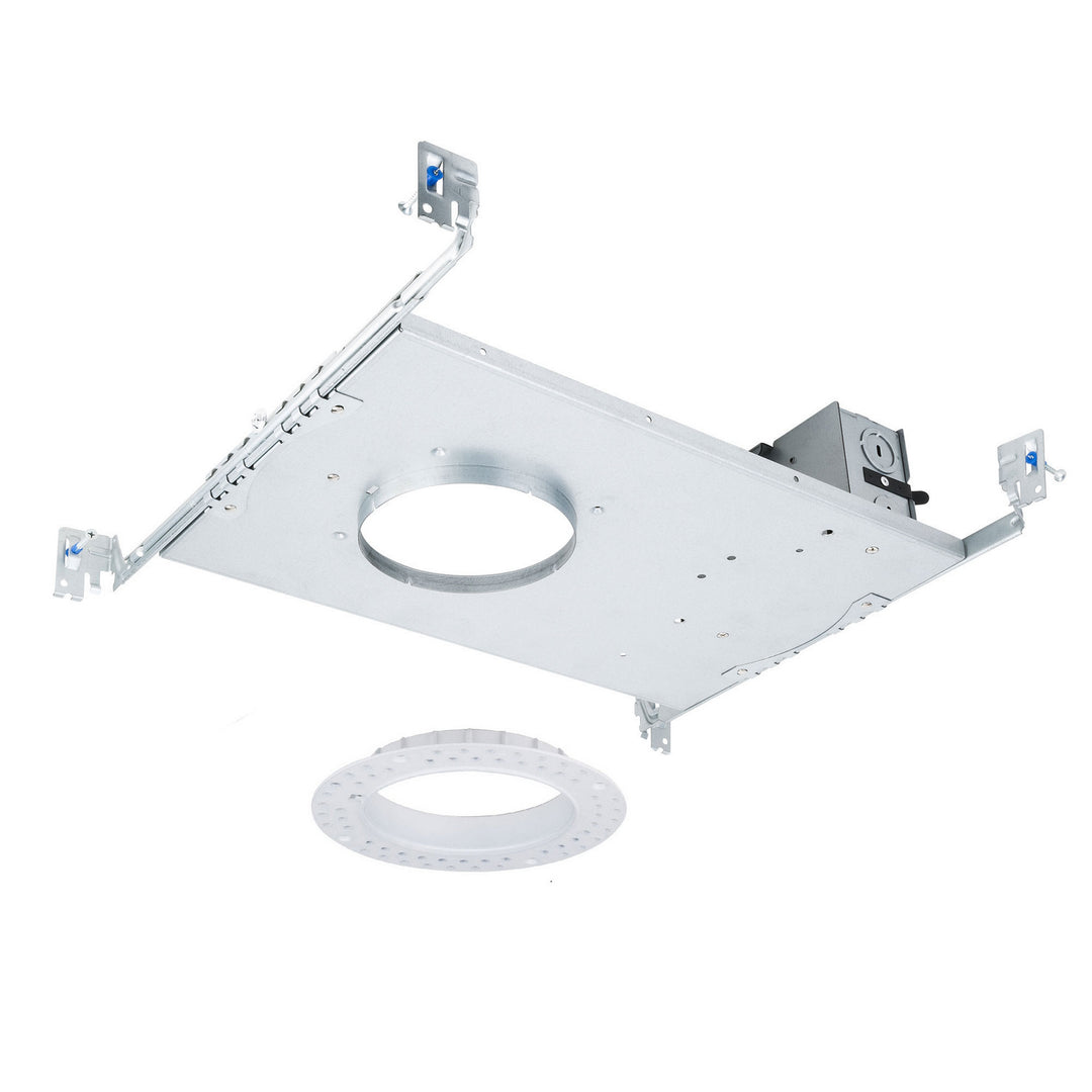 Wac Lighting R4FRFL-1  4In Fq Downlights Modern Recessed Light Pewter, Nickel, Silver