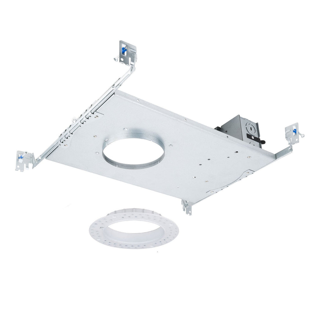 Wac Lighting R4FRFL-3  4In Fq Downlights Modern Recessed Light Pewter, Nickel, Silver