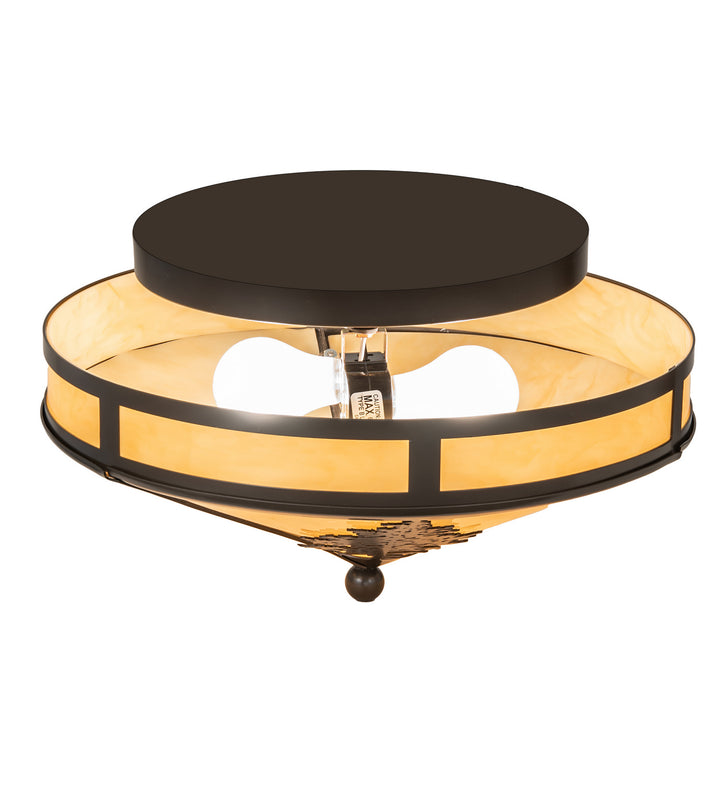Meyda Tiffany Tamarack 243294 Ceiling Light - Timeless Bronze