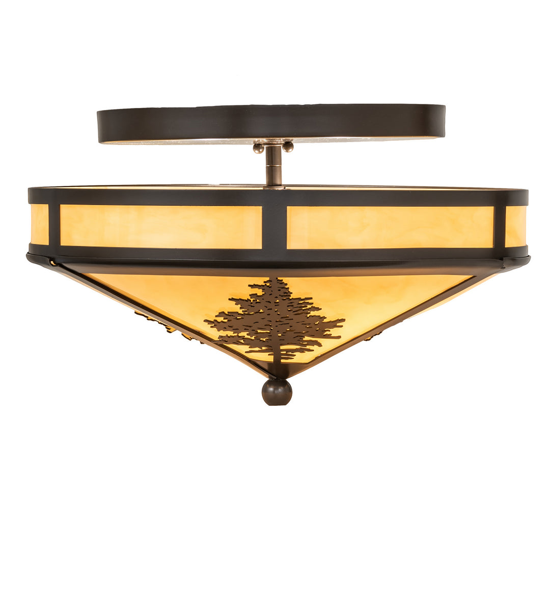 Meyda Tiffany Tamarack 243294 Ceiling Light - Timeless Bronze