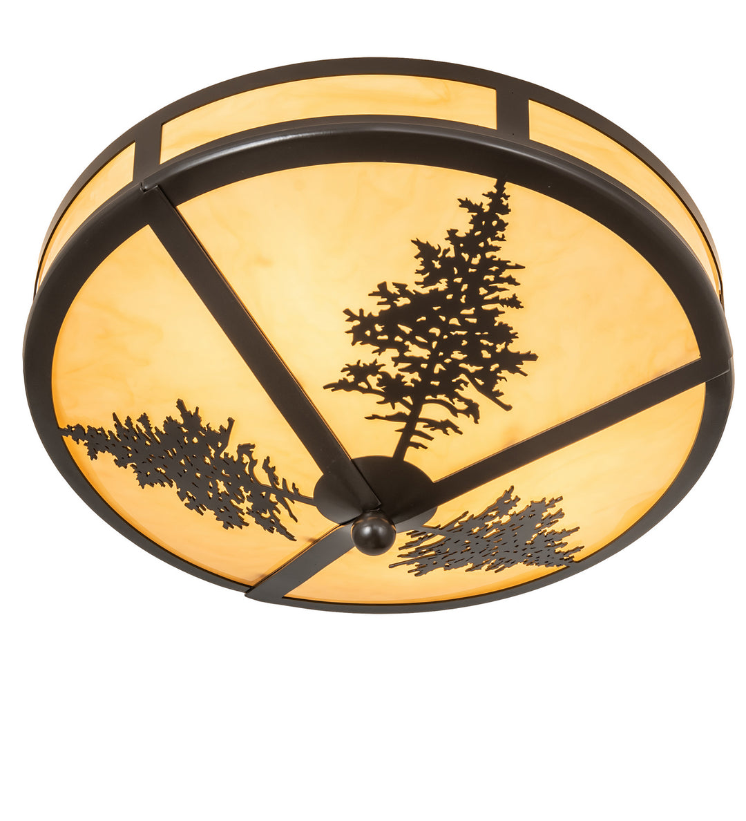 Meyda Tiffany Tamarack 243294 Ceiling Light - Timeless Bronze