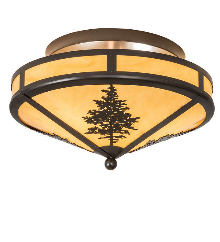Meyda Tiffany Tamarack 243294 Ceiling Light - Timeless Bronze