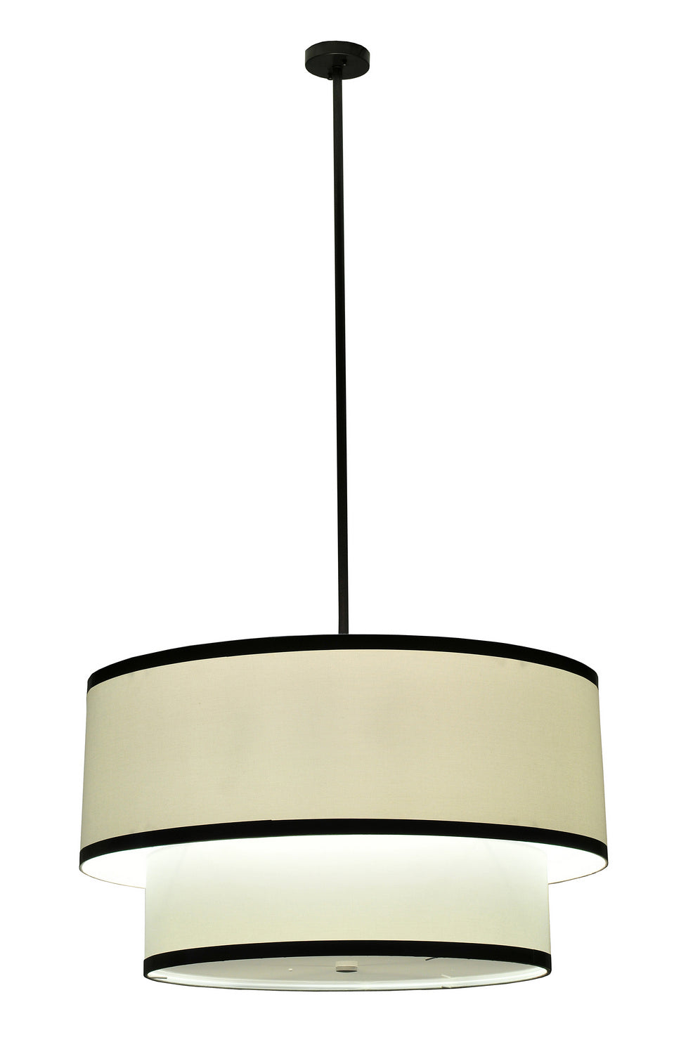 Meyda Tiffany Cilindro 243366 Chandelier Light - Craftsman Brown