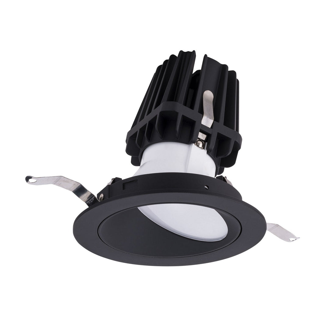 Wac Lighting R4FRWT-927-BK  4In Fq Downlights Modern Recessed Light Black