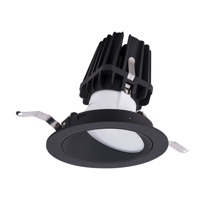 Wac Lighting R4FRWT-WD-BK  4In Fq Downlights Modern Recessed Light Black